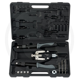 GRANIT BLACK EDITION Professional riveting tool set, 16 pcs.
